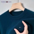 Ha cyan [round neck]