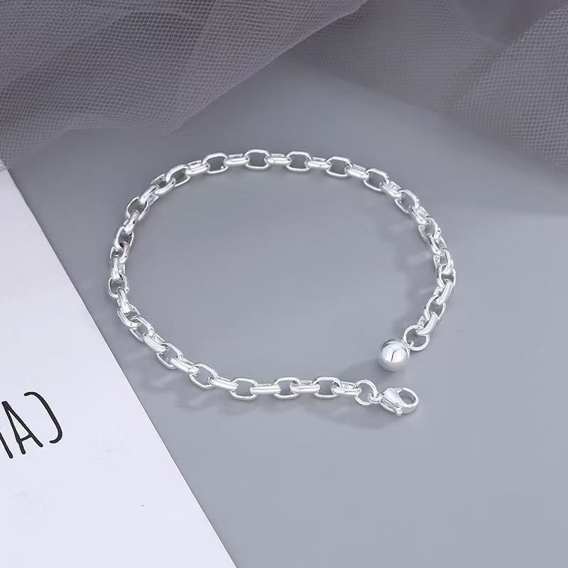 Korean and Japanese Retro Fashion Bracelet for Women, Ins Style Niche Design, Chunky Chain, Classic Versatile Jewelry, Factory Direct Sale