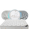 Spring mattress economical soft and hard dual-use cm thick .5m mat .8m Mengsi latex coconut palm home natural
