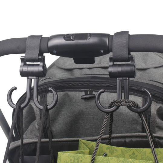 Cross-border new baby carriage hook baby stroller double hook hanging bag hook walking baby artifact stroller accessories