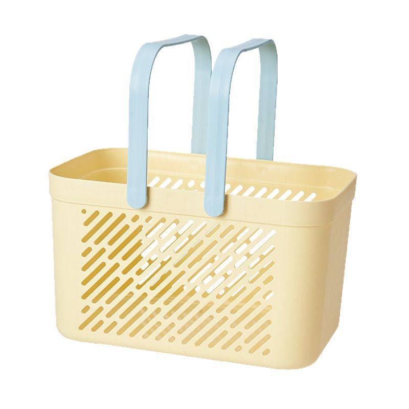 Dormitory Hand Basket Student Bath Basket Cosmetics Bath Basket Cute Basket Girls' Bath Supplies
