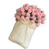 High-End Finished Bouquet Blanket Rose Hand-Knitted Blanket Knitted Blanket Girls Gift Office Nap Blanket