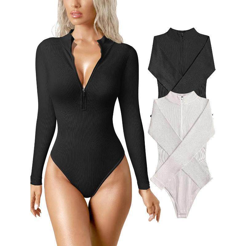E5328 Dropshipping Aliexpress Cross-Border New Shaping Bodysuit Women's Two-Piece Bodysuit