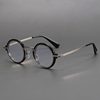 National Designer Series Ins Trendy Round Glasses Frame Small Frame Glasses Versatile Glasses for Men and Women Myopia Glasses