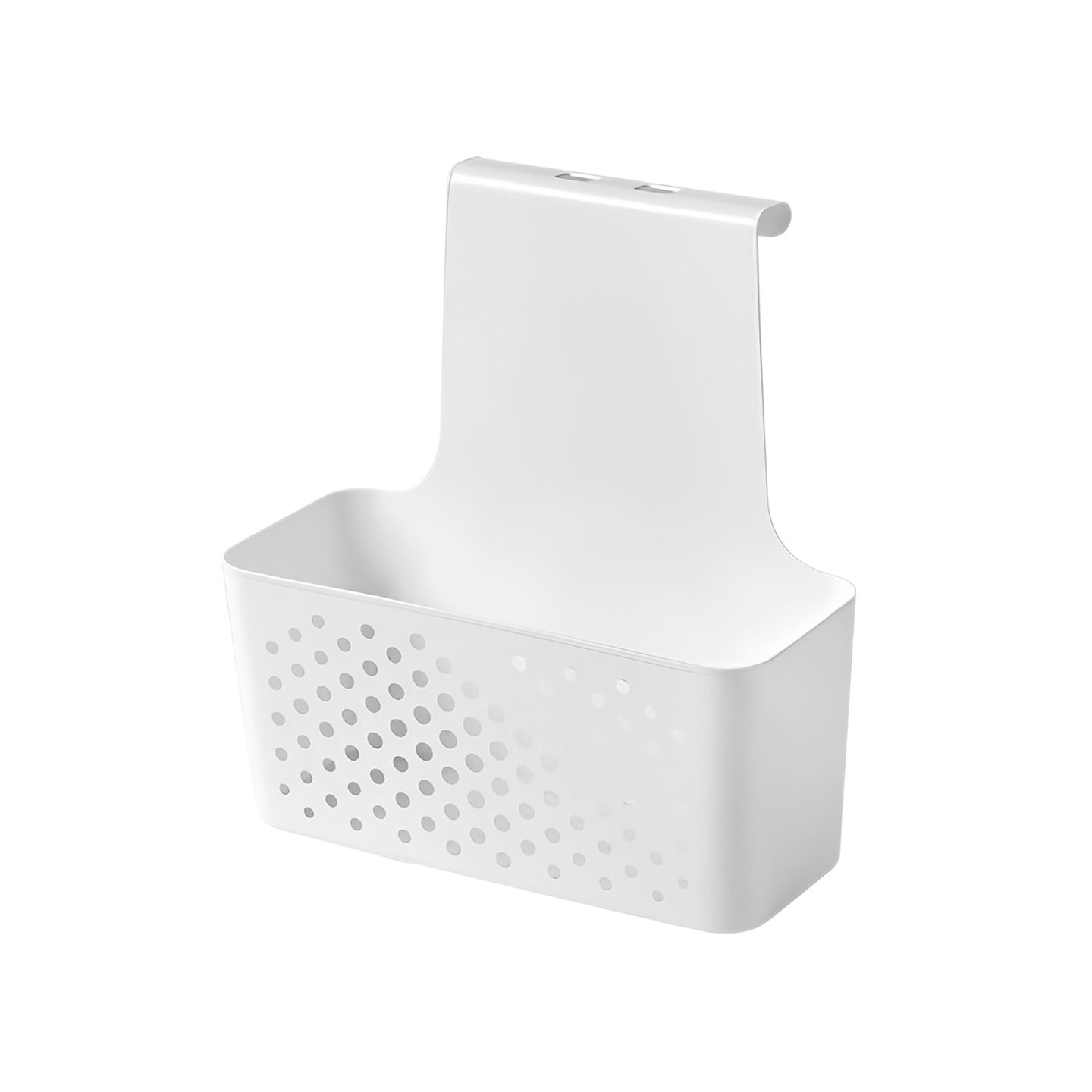 Wall-Mounted Storage Box Kitchen Cabinet Door Inner Shelf Hook Cling Film Cabinet Door Hanging Basket Organizer Storage Rack