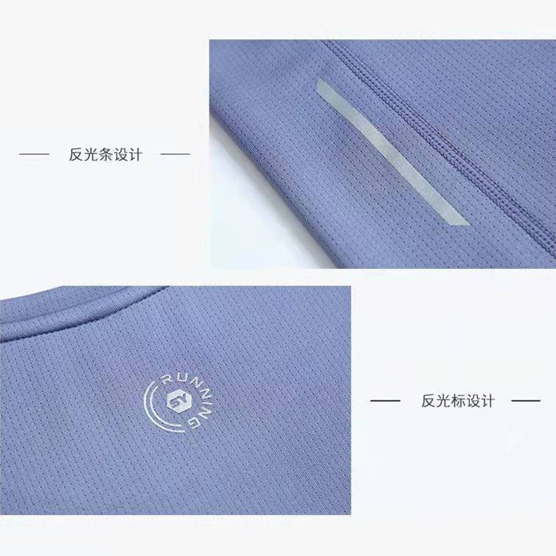 夏高品质圆领薄款透气速干T恤定制 户外运动跑步团建活动服印绣字