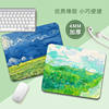 Van Gogh Oil Painting Mouse Pad Student Desk Pad small size Thickened Wrist Pad Creative Game E-sports Keyboard Pad