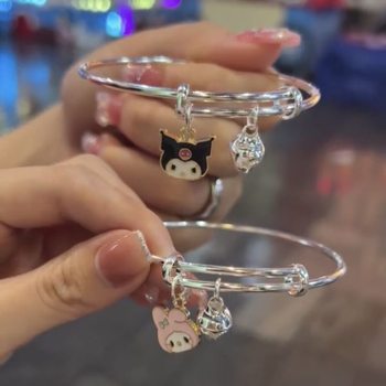 Douyin Bracelet Kurome Sanrio Cinnamon Dog Japanese Style Cute Cartoon Matching Bracelet for Girlfriend 520 Gift