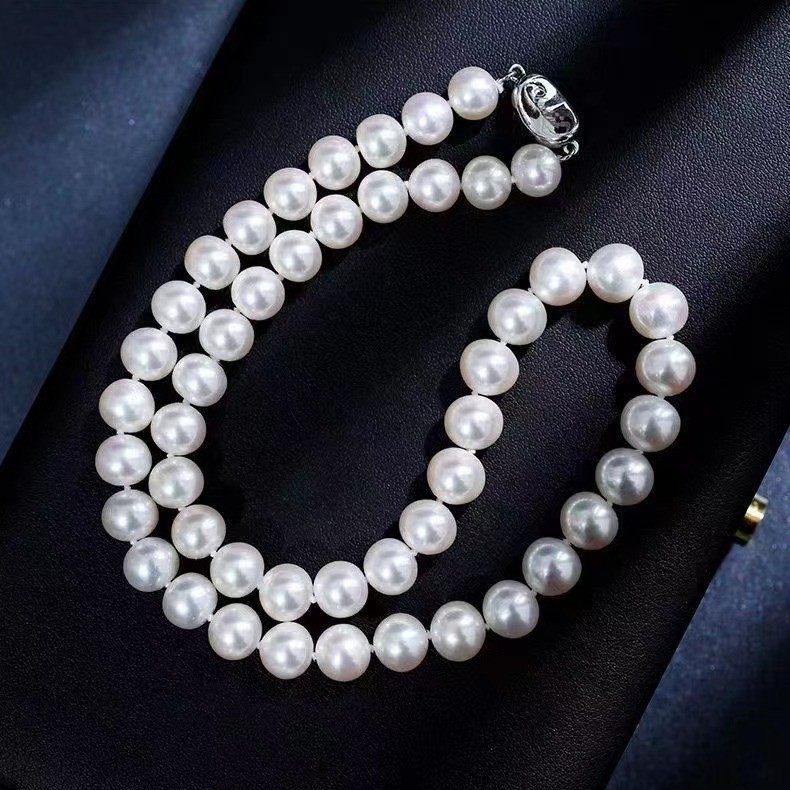 Freshwater pearl chain vintage imitation pearl necklace for mother clavicle necklace live broadcast gift stall gift wholesale