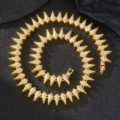Gold bar Cuban chain