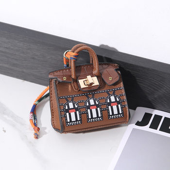 H home mini bag pendant house small bag cute bag new fashion pendant mouth red envelope earphone bag car key