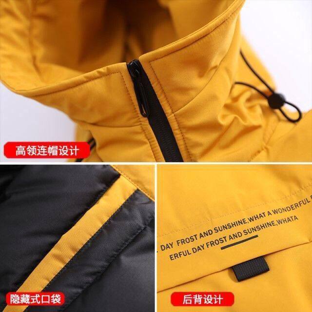 2025 Winter down Jacket Men's New Trendy Handsome Short Student Workwear Light and Thickeneded Winter Jacket Men's Jacket
