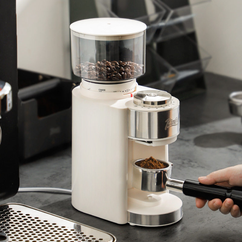 Electric Bean Grinder, Fully Automatic Coffee Bean Grinder, Hand-Brewed Espresso Machine, Household Small Grinder
