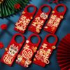 Housewarming Door Handle Festive Decoration Pendant New House Layout New House Move New Home Ceremony Home Hanging Accessories Wholesale