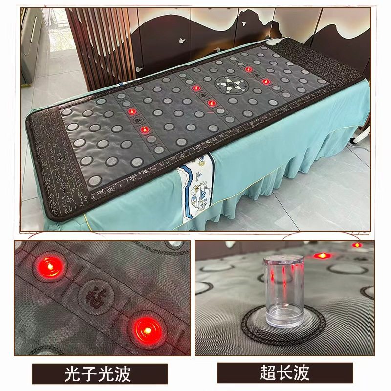 Source Manufacturer Specializes in Providing Yaowangshi Physiotherapy Heated Mattress Dual Temperature Dual Control Cross-Border Sales Products Steam Beauty Gift
