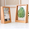 Beech trapezoidal photo frame wholesale solid wood photo frame desktop decoration photo decoration bedside table desk photo frame