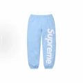 Blue sweatpants/blue sweatpants