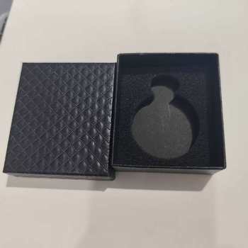 Black Classical Pocket Watch Box Black Printed Pocket Watch Box Factory Wholesale Pocket Watch Box