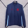 Flamenco embroidered single-sided waterproof windbreaker