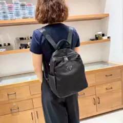 2025 New Style Backpack Women's Water-Repellent Oxford Cloth School Bag Travel Lightweight High-Value Casual Backpack