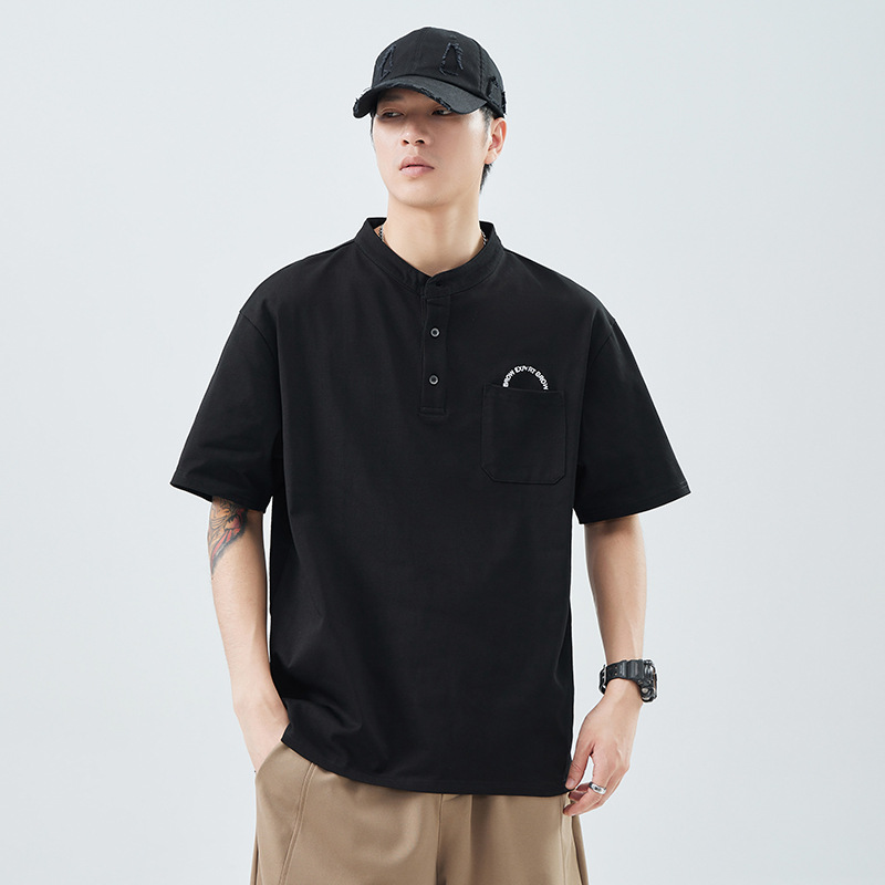 (Mới) Mã C0393 Giá 630K: Áo Thun Nam Guryng Ngắn Tay Hàng Mùa Hè Phục Cổ Cổ Điển Thời Trang Nam Chất Liệu Vải Bông G02 Sản Phẩm Mới, (Miễn Phí Vận Chuyển Toàn Quốc).