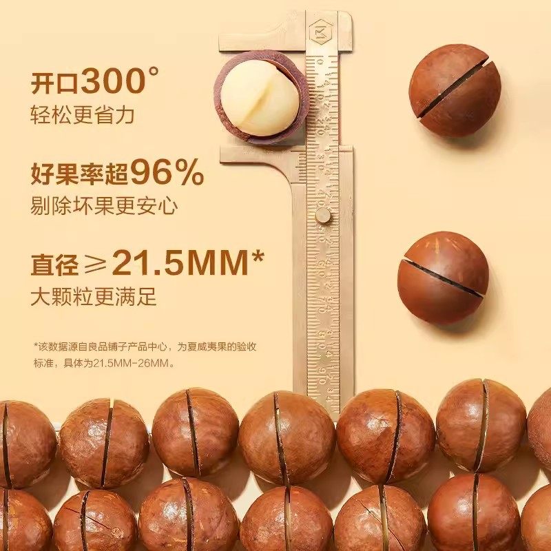 Bestore Macadamia Nuts 120g Daily Nut Snack Wholesale Food Bulk Purchase Open Pack