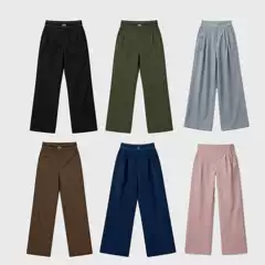 Sageh Alo New Women's High-Waisted Drapey Wide-Leg Casual Pants Loose Straight Elastic Quick-Dry Yoga Pants New
