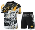 2526 short-sleeved real madrid yellow and white [marvel co-branded model