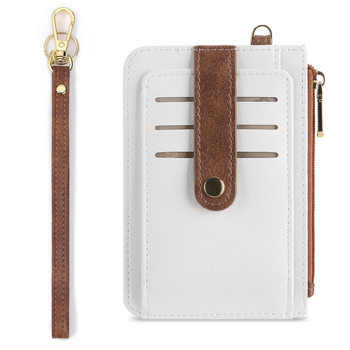 2025 Cross-Border New Large-Capacity Women's Leather Card Holder Rfid Multi-Card Slot Zipper Multi-Functional Coin Purse 5412