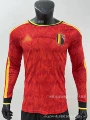 26-27 belgium home long sleeve jersey