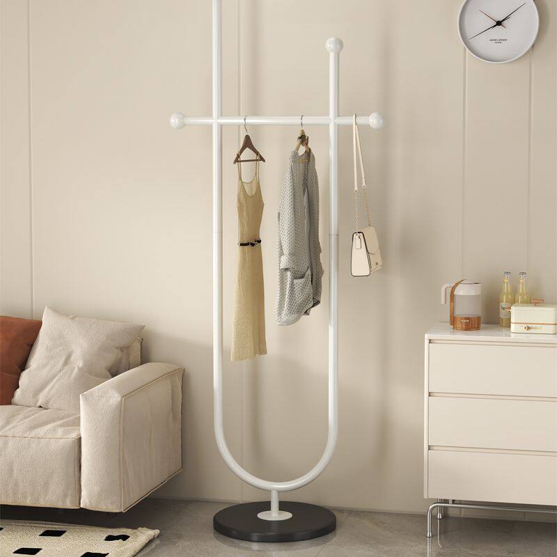 Internet Celebrity Marble Coat Rack Floor-standing Bedroom Home Indoor Simple Metal Does Not Take up Space Clothes Hanger Accessible Luxury Clothes Hanger