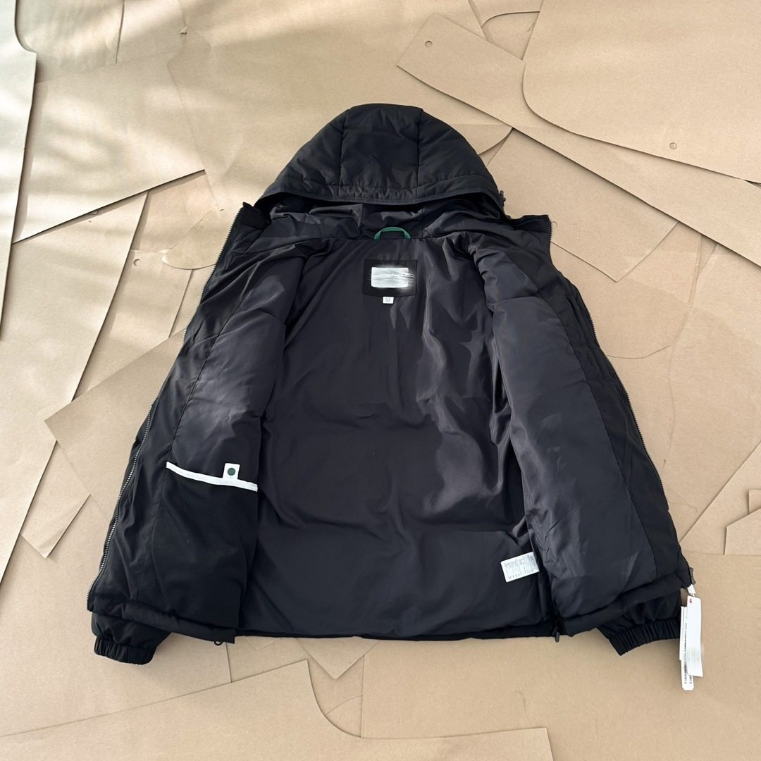 Cross-Border High-Quality Lac Crocodile Warm Windproof Embroidered down Jacket Jacket for Men and Women, Versatile Style for Couples