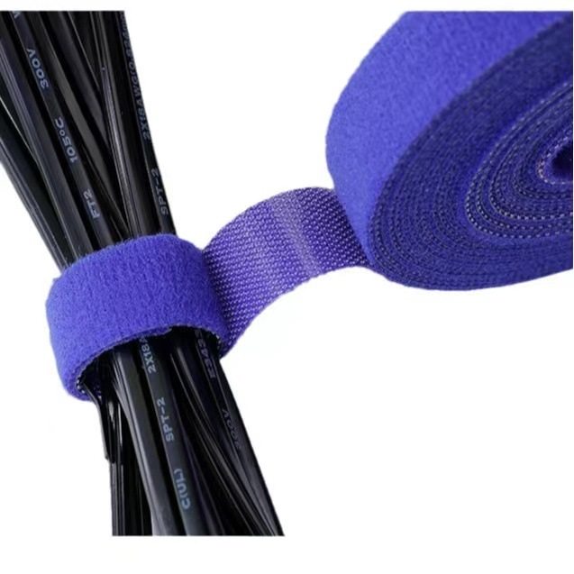 [Magic Belt] Spot double-sided back-to-back Velcro data cable wire management belt 5m10 m self-adhesive binding belt
