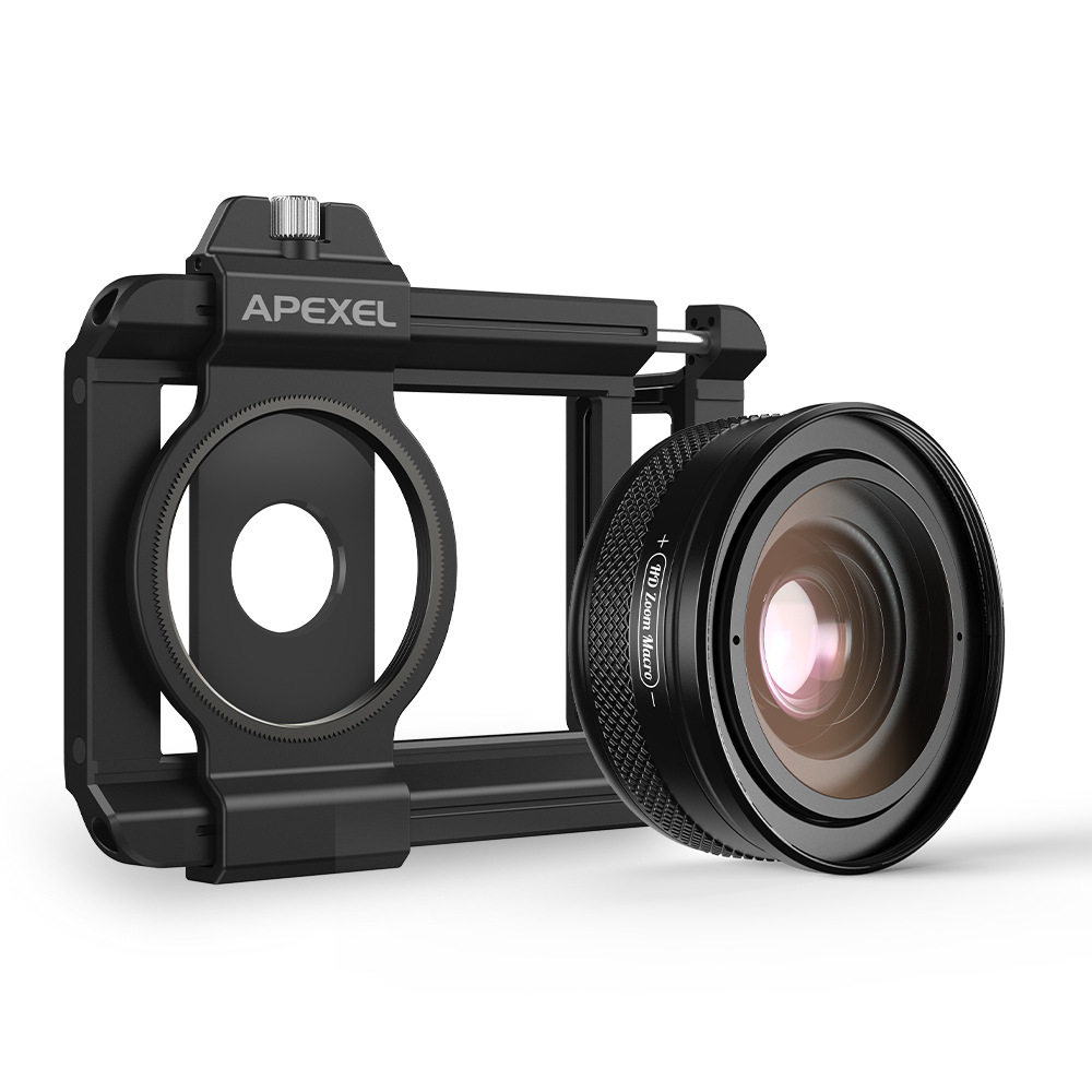 APEXEL清昆虫花卉珠近距离摄影ZM100变倍定焦微距手机镜头,淘宝优惠券,粉丝福利购,淘宝优惠卷