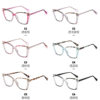 87297 European and American Best-Selling Tr90 Square Anti-Blue Light Glasses Frame Ins Trendy Fashion Glasses Frame Versatile Glasses