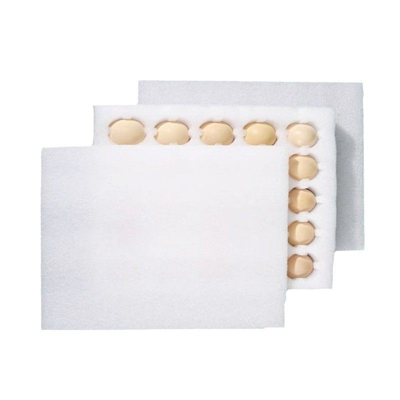 Epe Pearl Cotton Egg Tray 10 Pieces 20 Pieces 30 Pieces 40 Pieces 50 Pieces 60 Pieces for Packaging Local Eggs Shockproof Packaging