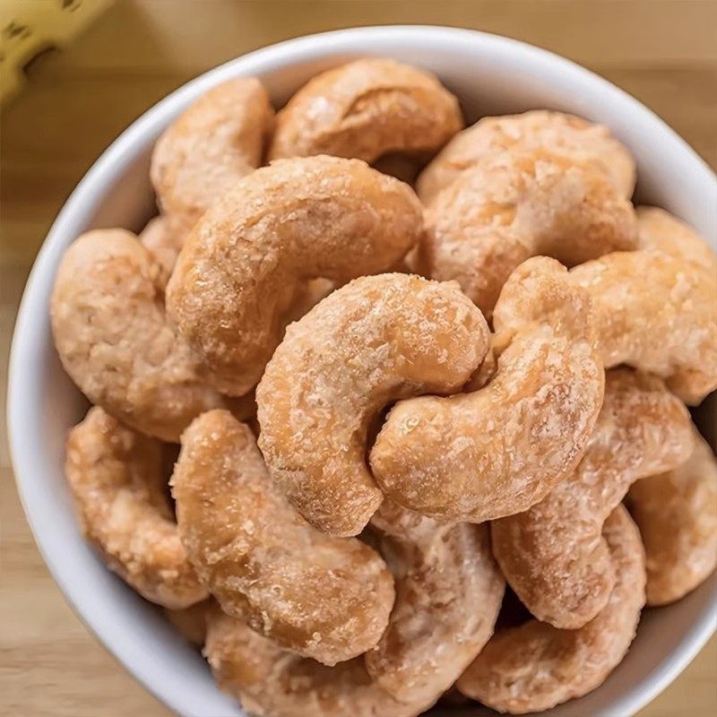 New Year's Festival Enjoy Bear Charcoal Roasted Cashews Extra Large Vietnamese Nuts Snacks Bulk Wholesale Ready-To-Eat Nut Kernels