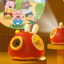 Naughty Genius Luminous Storytelling Machine Children Toys Puzzle Early Education Projection 1 Year Old Boy Girl New Year Gift
