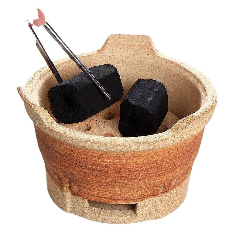 Carbon Stove, Old-Fashioned Charcoal Barbecue Stove, Clay Mud Household Outdoor Barbecue Small Stove, Hot Pot, Side Stove, Grilled Jueqin