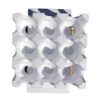 Factory wholesale 9 grid foam tray for pear with turnover fruit foam box