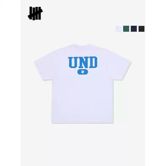 Top Version Undefeated Five-Stripe Spring Cool-Touch Sun-Protective Short-Sleeve T-Shirt with Monogram Pattern on the Back