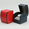 Pu Leather Pull-String Watch Box Gift Box Curved Flip Watch Box Watch Collection Storage Jewelry Packaging Watch Box