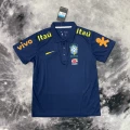 Neymar's same brazilian po shirt royal blue