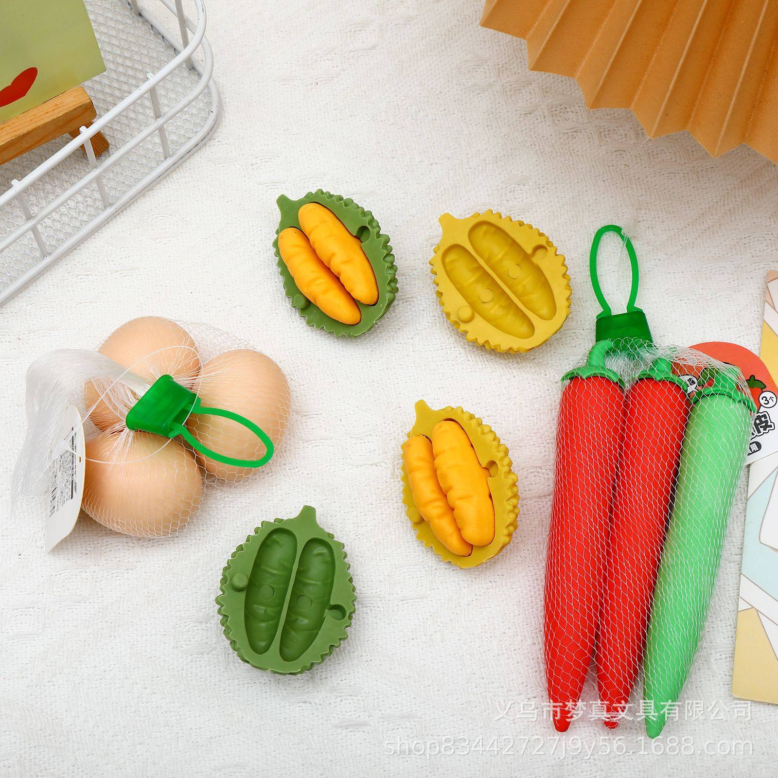 Fun Super Realistic Fruit Eraser for Students to Easily Erase Traceless Eraser 3D Stereo Cute Kidsren's Pencil Eraser