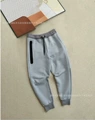 Gray and blue pants