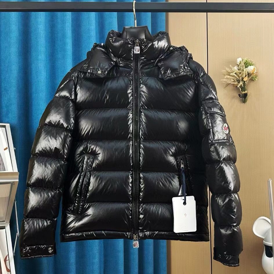 Cross-border Foreign Trade Mengjia Mayan Down Jacket Bright Face Men and Women Couple Duck Down High-end Business Casual All-match Coat Trendy