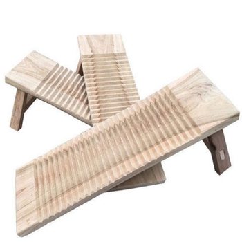 Thickened Solid Wood Washboard with Legs, Large Washboard with Legs, Sitting Washboard, Camphor Wood Washboard, Etc
