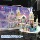 Совместимость с Lego girl building block toys оптовая продажа ледяного замка, трансграничное агентство принцессы с мелкими частицами, подарок на День святого Валентина mini 0