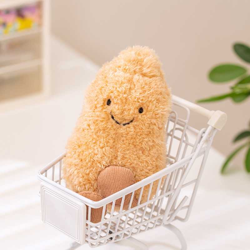 Fun Big Orange, Big Chestnut, Good Persimmon, Peanut Doll, Chestnut, Tomato, Orange, Fruit Plush Toy, Doll