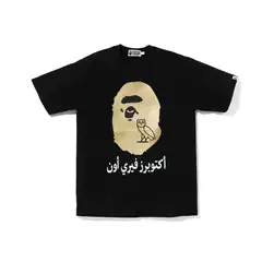 Bape x ovo T-shirt Ape Head Tee